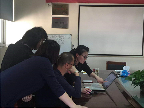 雙方就網(wǎng)銷(xiāo)推廣進(jìn)行交流